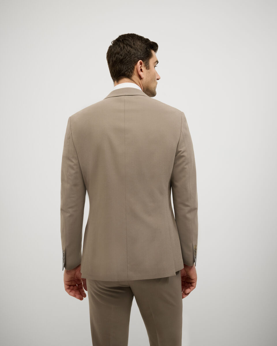 Single Breasted Tailored Jacket, Mushroom, hi-res